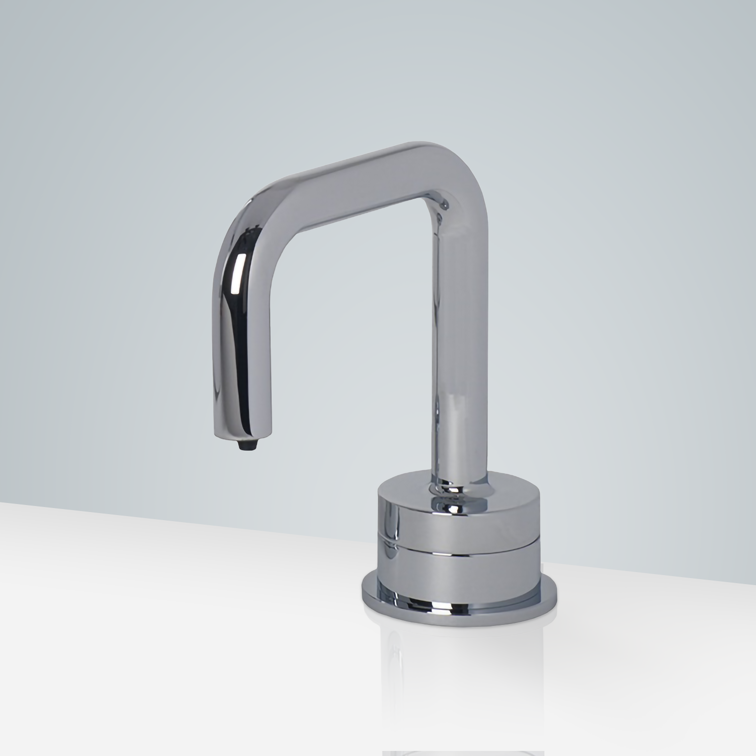 Fontana Trio Commercial Polished Chrome Deck Mount Automatic Touch Free Soap Dispenser